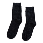 Tumemustad  `naaritsa´ karvast sokid - Royal Black MINKÉ