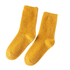 Kollased `naaritsa´ karvast sokid - Fruity Yellow MINKÉ