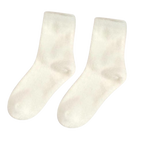 Lumivalged  `naaritsa´ karvast sokid - Royal White MINKÉ